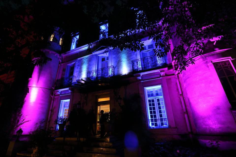 Mise en lumiere exterieure