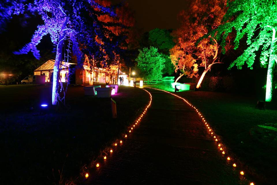 Deco lumineuse exterieure