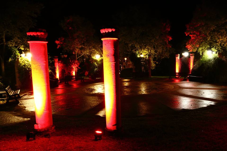 Mise en lumiere exterieure