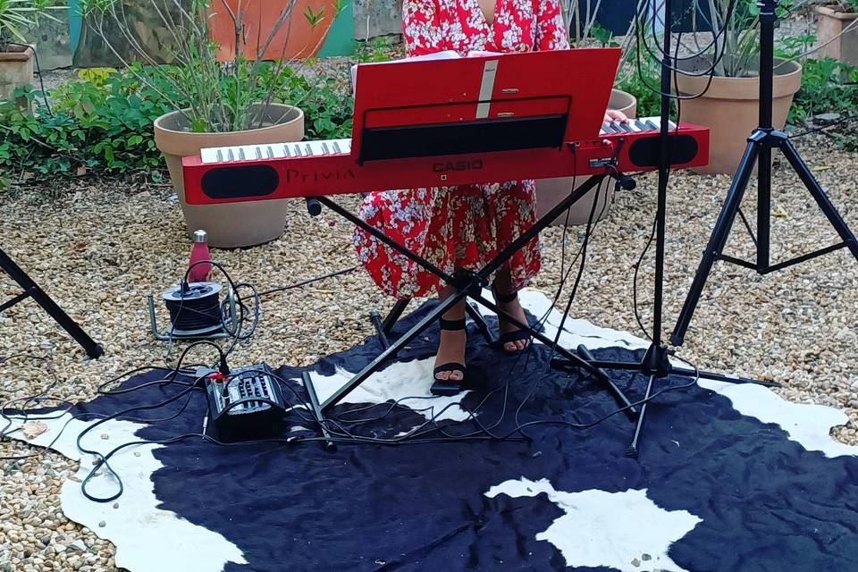 Concert acoustique, restaurant