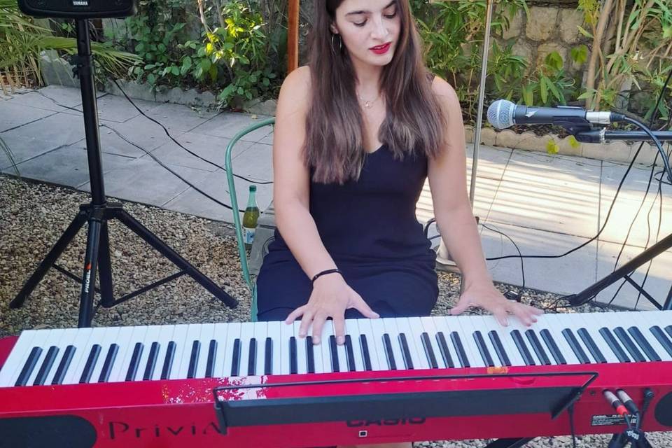 Concert acoustique, restaurant
