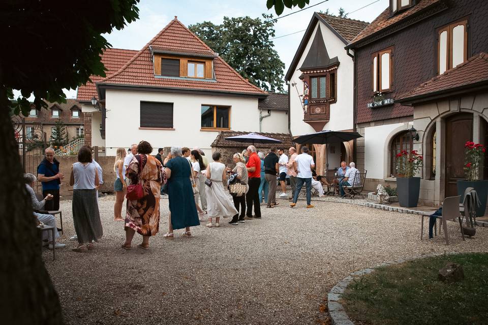 Apéritif de mariage
