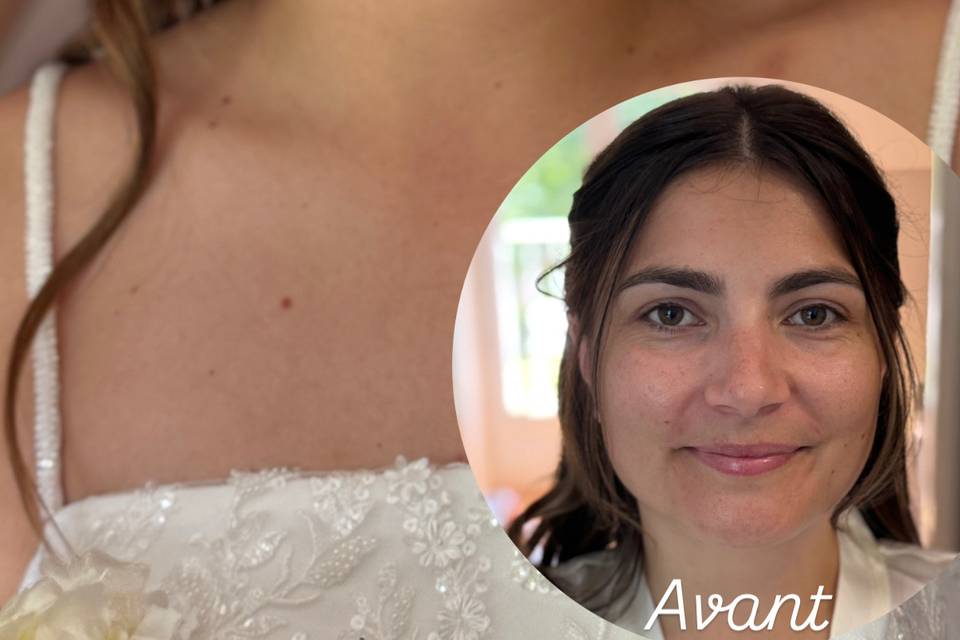 Maquillage mariée naturel