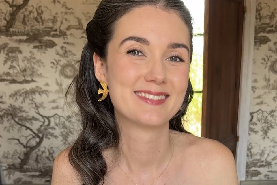Maquillage mariée naturel