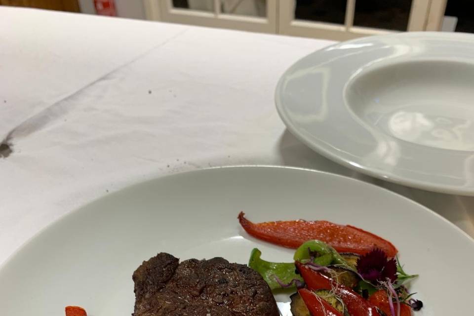 Filet de boeuf légumes