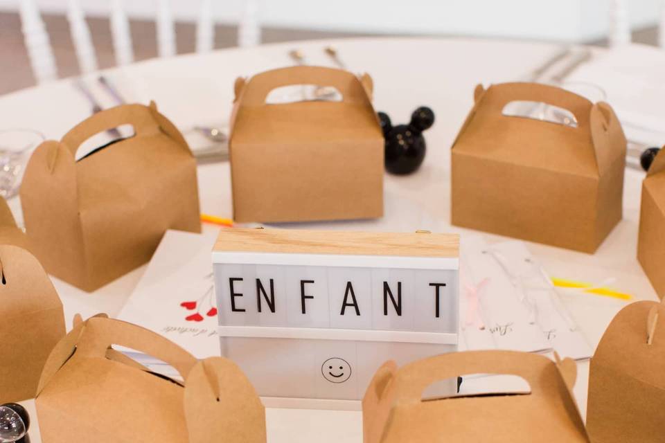 Table enfants