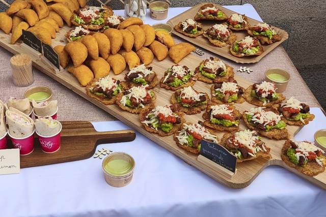 Empanadas et patacones