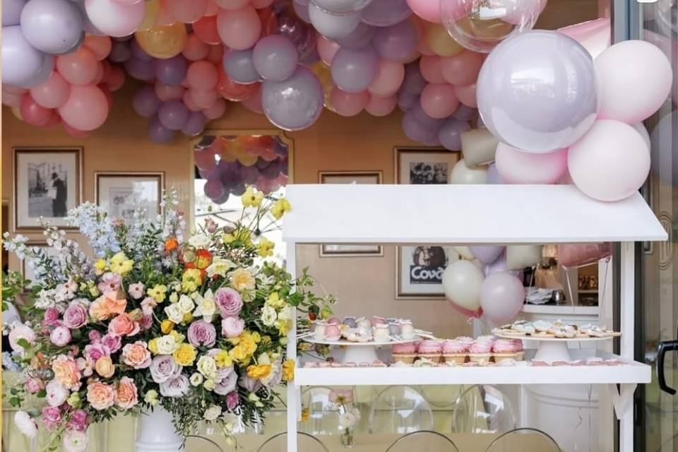 Charette bois candy bar