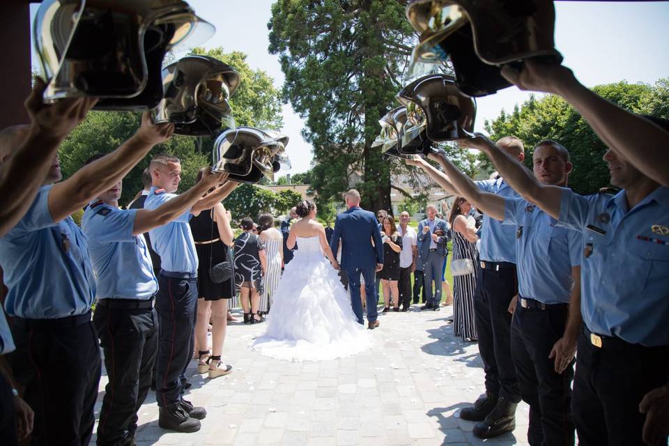 Mariage pompiers