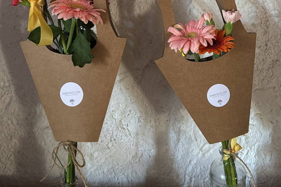 Bouquets de fleurs