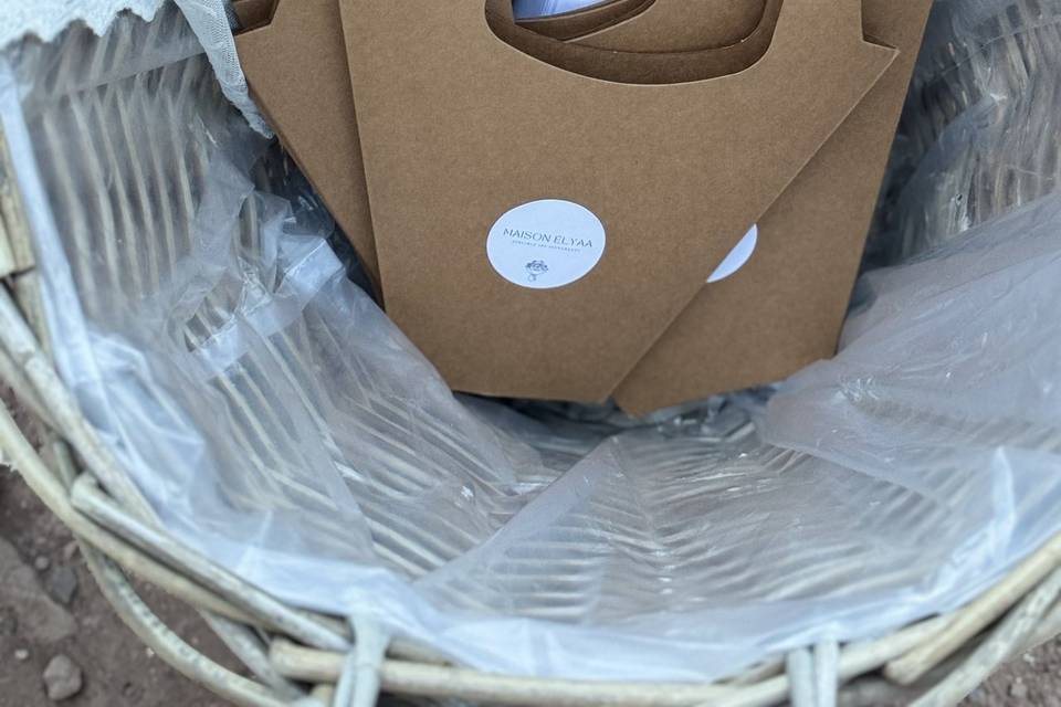 Sac à bouquets de fleurs