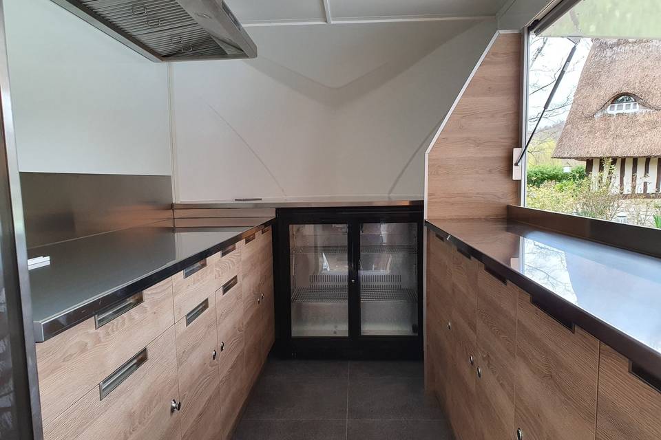 Food truck intérieur