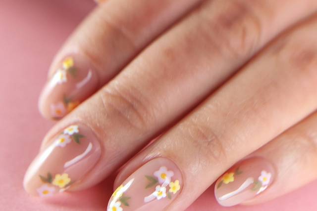 Renfort sur ongles naturels