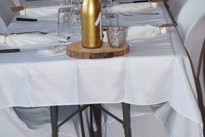 Table décorée