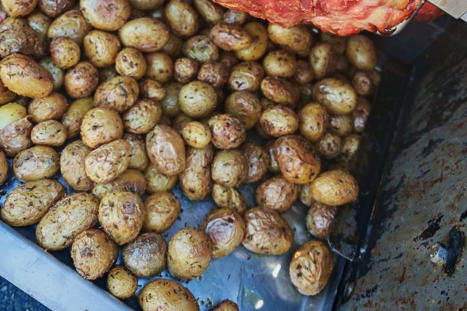 Jambon laborie à la broche