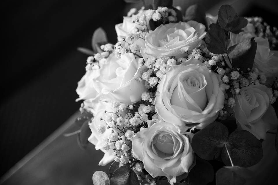 Photo du bouquet de la mariée