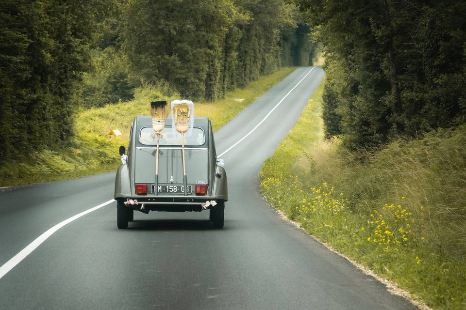 Direction la cérémonie