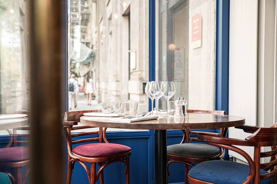 Vue sur le boulevard Haussmann