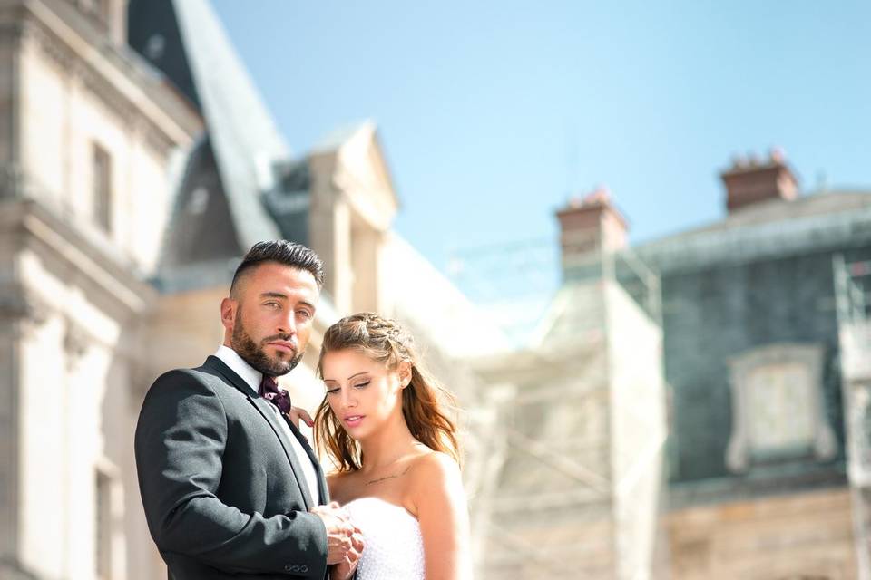 Séance photo de couple mariage