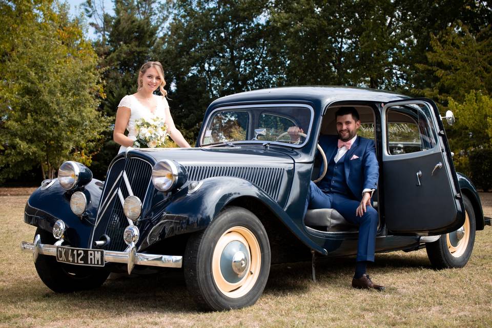 Voiture de mariage