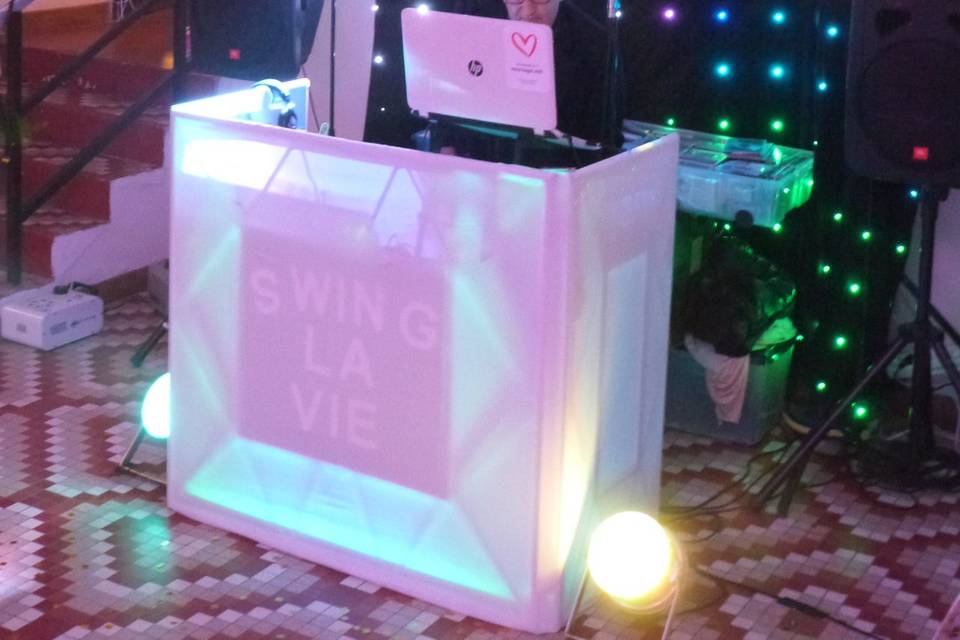 Podium Festif Swing La Vie