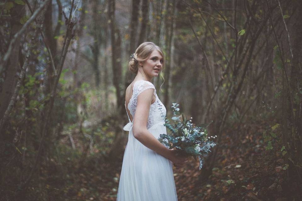 Bouquet de mariée automnal