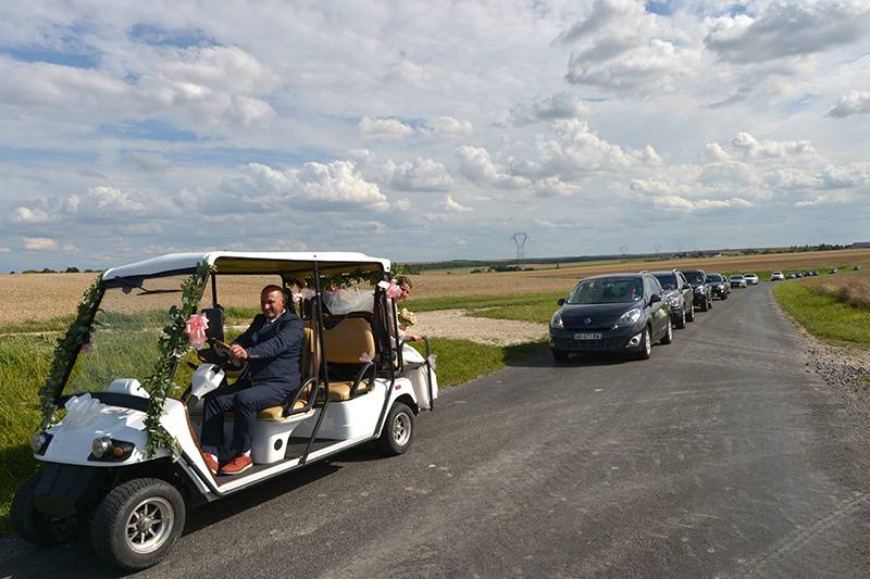 Cortège sur la route