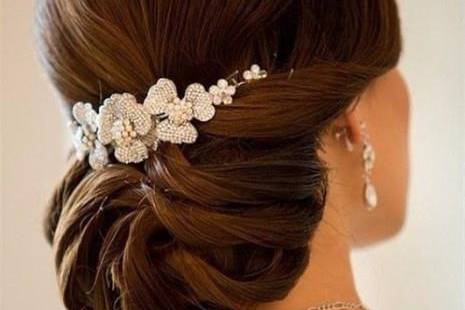 Chignon mariage collection