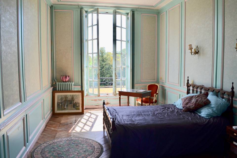 Chambre bleu