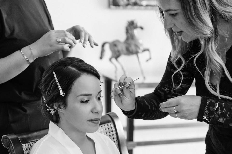 Morocco bridal makeup