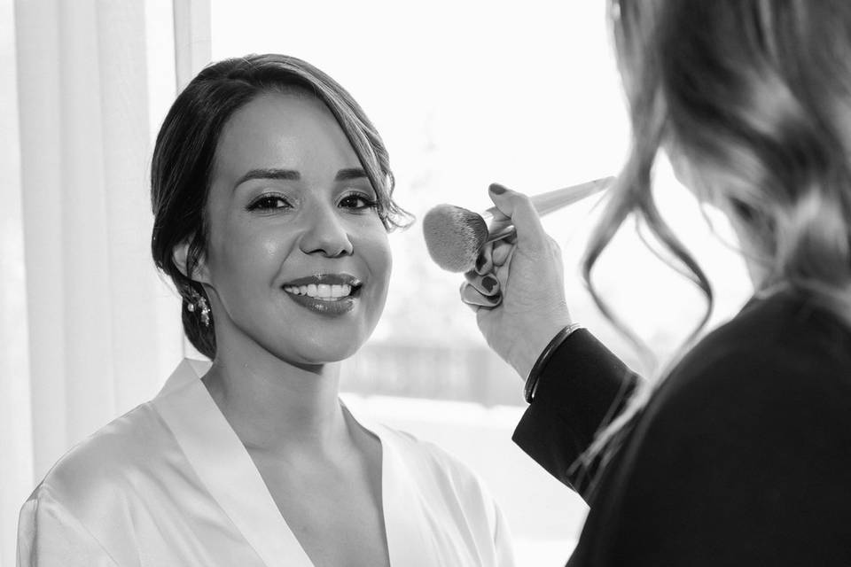 Marrakech wedding makeup