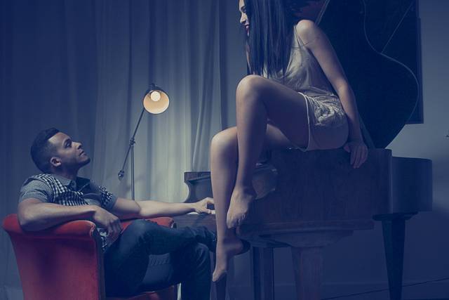 Photo de couple artistique