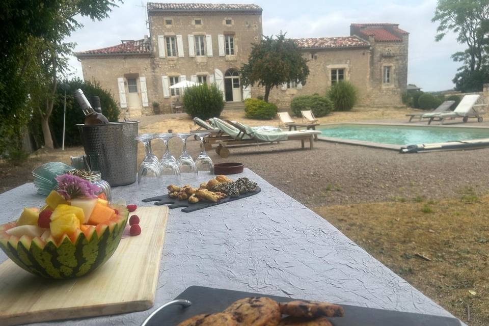 Repas traiteur à domicile