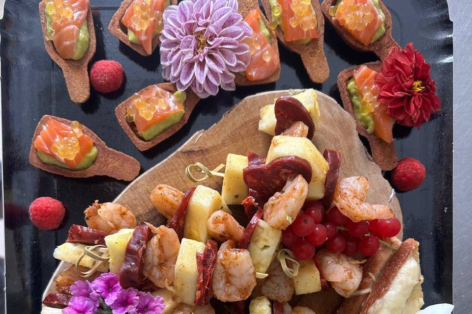 Plateaux cocktails