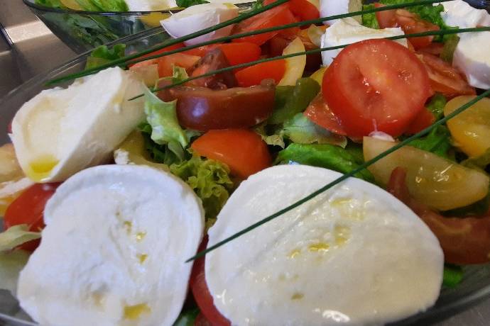 Mozzarella artisanale huile tr