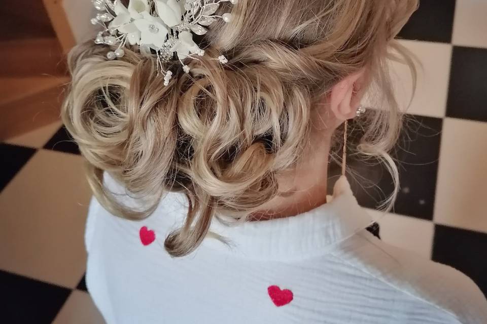 Chignon destructurée