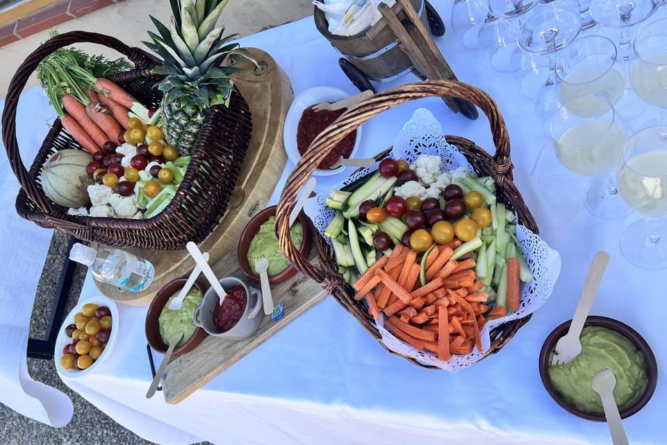 Panier de légumes du moment