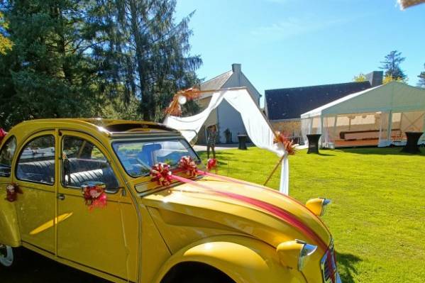 2cv jaune