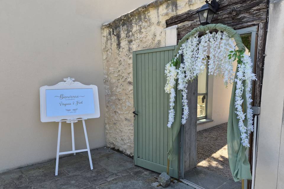 Entrée des invités