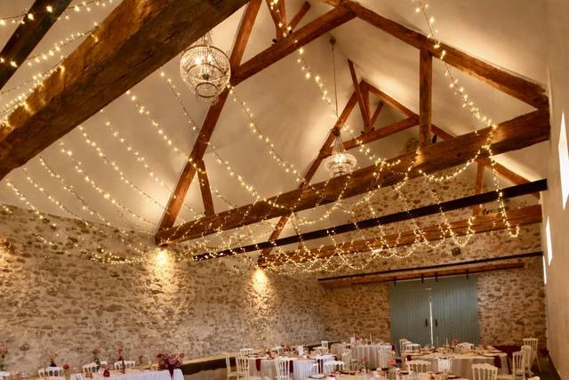 Mariage couleur bordeaux