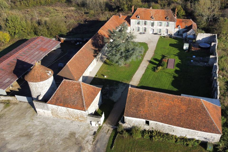 Le Domaine, vue de drone