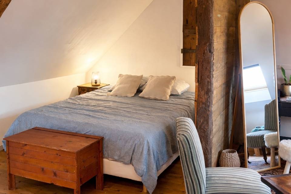 Au sein des gîtes : chambres
