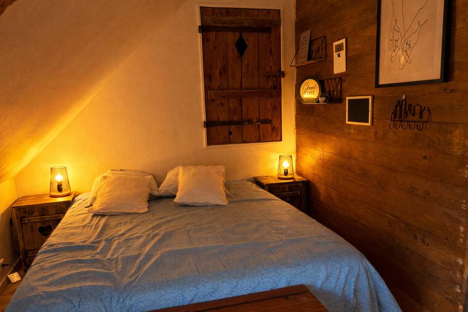Au sein des gîtes : chambres