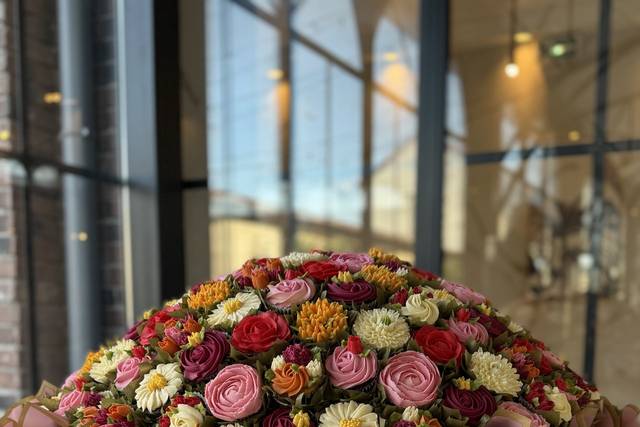 Bouquet 130 cupcakes