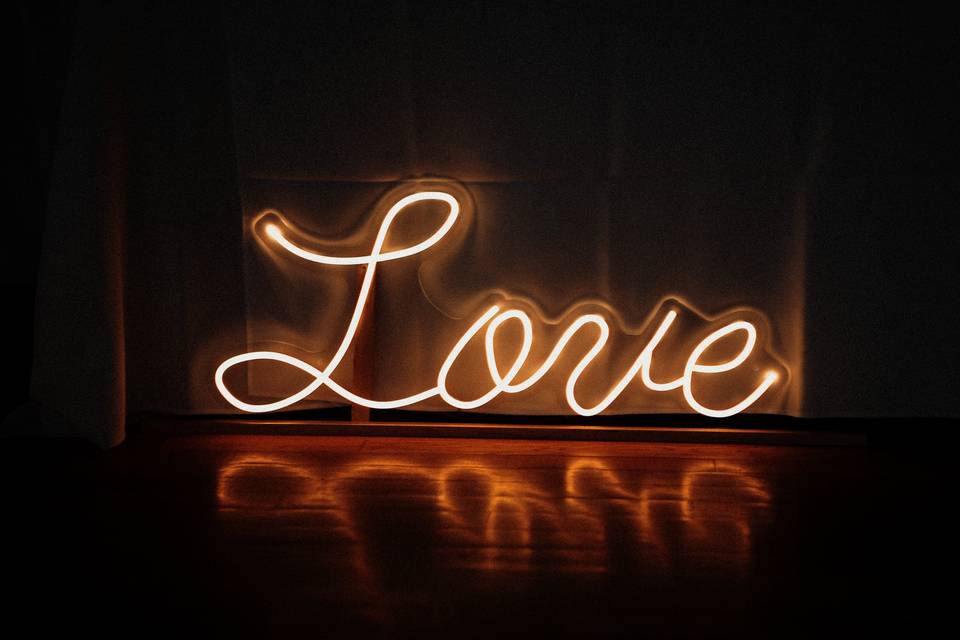 Enseigne personnalisée prénoms style néon - Print Your Love