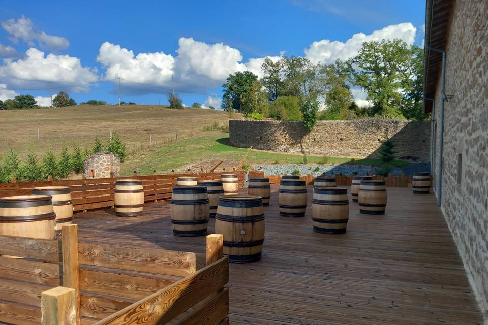 Terrasse extérieure