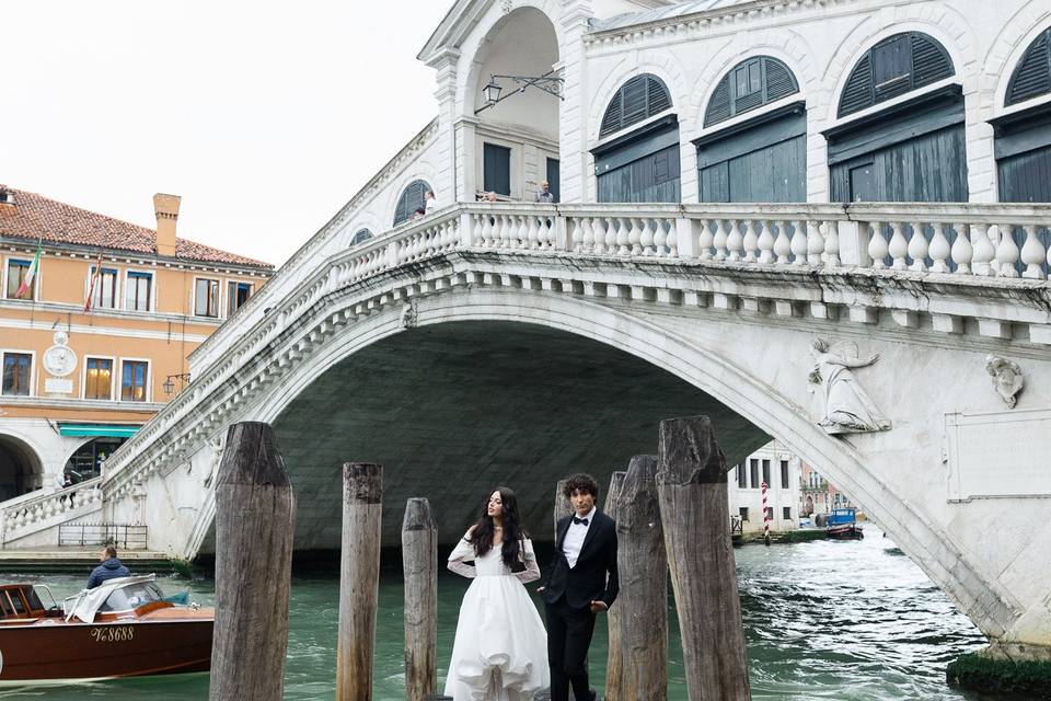 Session couple à Venise