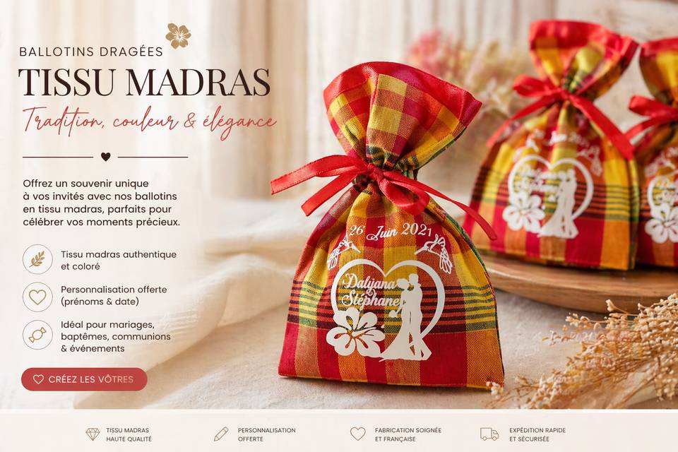 Tissu madras