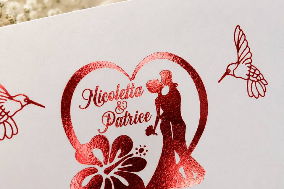 Coeur amour rouge