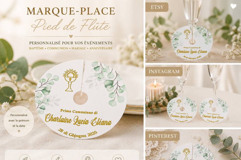 Marque place verre